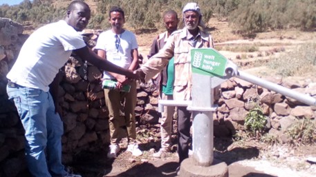 Construction rehabilitation and expansion of drinking water points in Tigray by ANE
